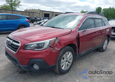 2018 Subaru Outback 2.5I из США, поврежденный, VIN 4S4BSAAC6J3270377